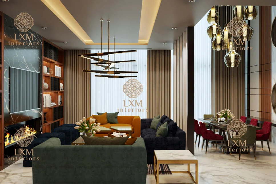 Luxury dining area