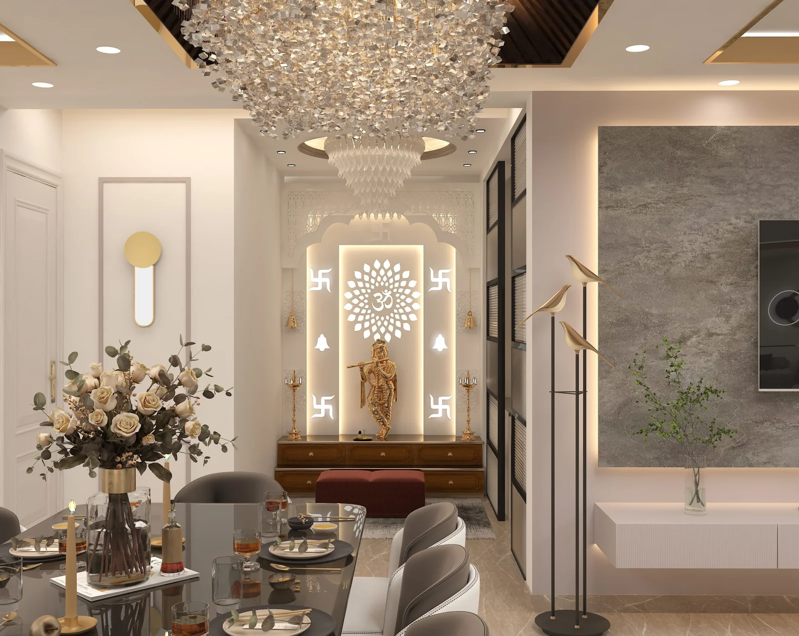 Luxury kitchen interior