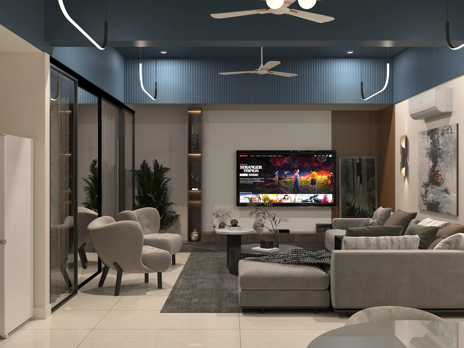 Luxury dining area
